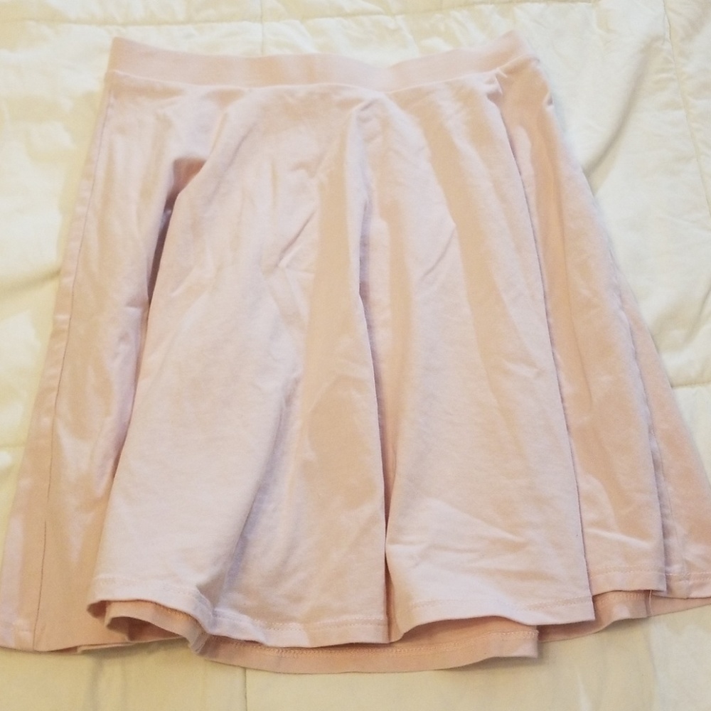Soft pink skirt